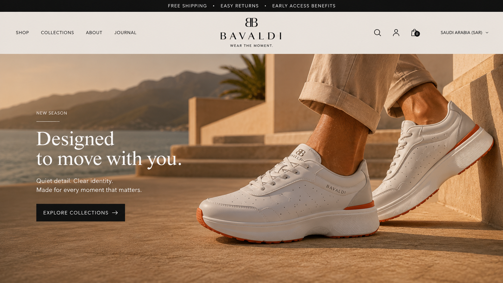 BAVALDI Signature Runner campaign